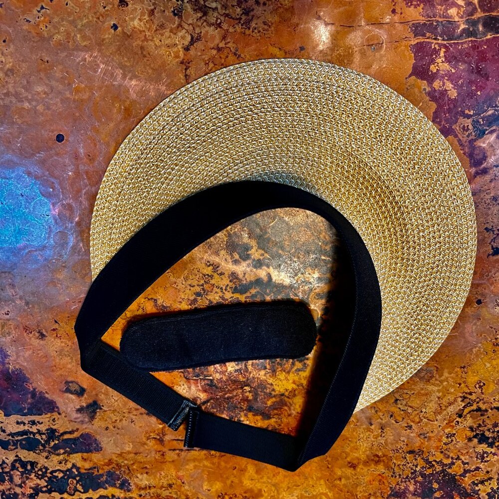 FINAL SALE! Gorgeous Talbots Two-Color Visor/Sunhat